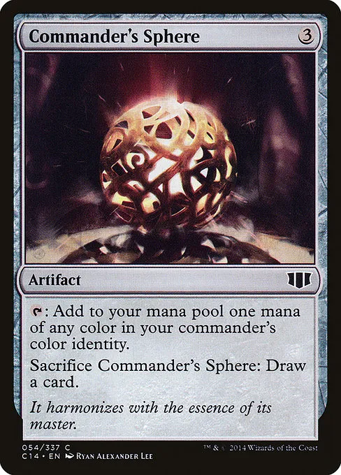 Commander's Sphere · Commander 2014 54/337