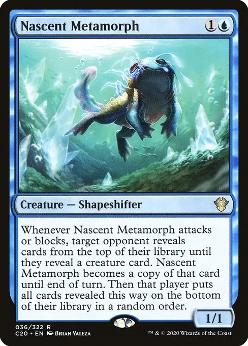 Nascent Metamorph · Commander 2020 36/322