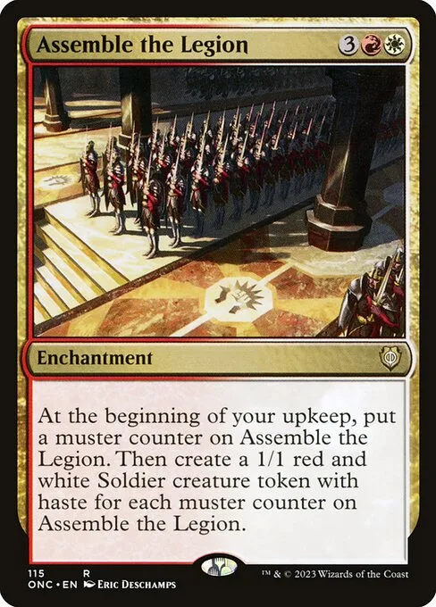 Assemble the Legion · Phyrexia: All Will Be One Commander 115/174