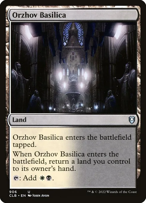 Orzhov Basilica · Commander Legends: Battle for Baldur's Gate 906/936