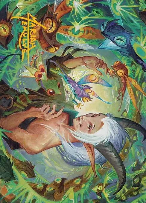 Lumaret's Favor // Lumaret's Favor · Secrets of Strixhaven Art Series 16/54