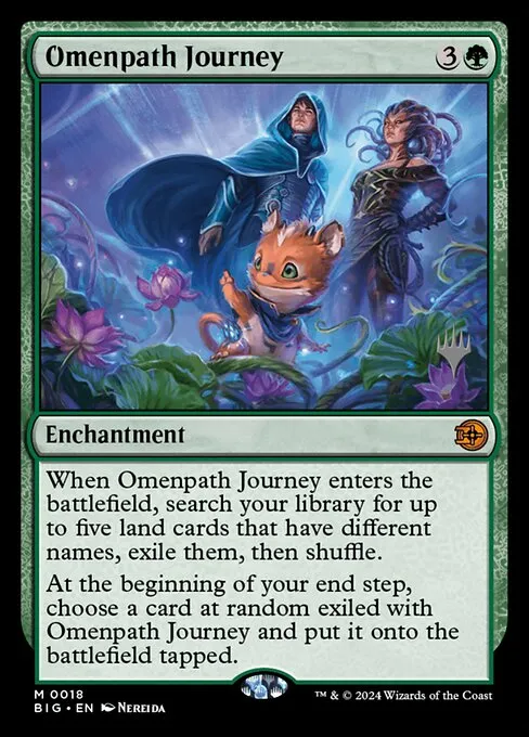 Omenpath Journey · The Big Score Promos 18p/14