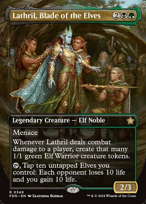 Lathril, Blade of the Elves · Foundations 349/771