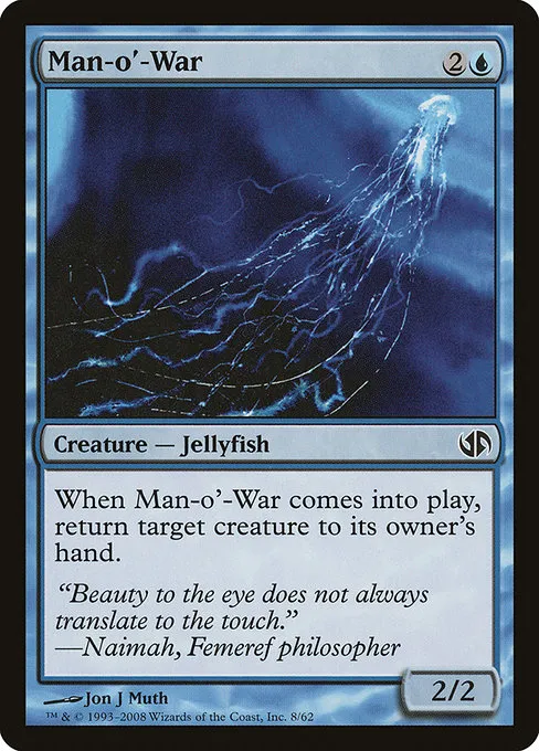 Man-o'-War · Duel Decks: Jace vs. Chandra 8/64