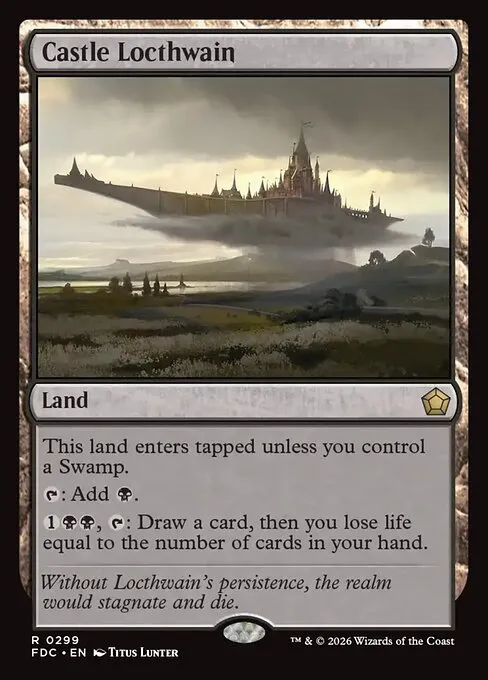 Castle Locthwain · Foundations Commander 299/3