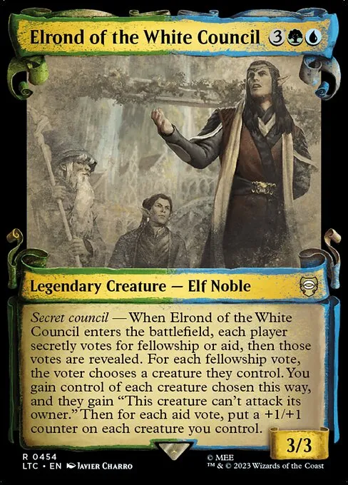 Elrond of the White Council · Tales of Middle-earth Commander 454/591