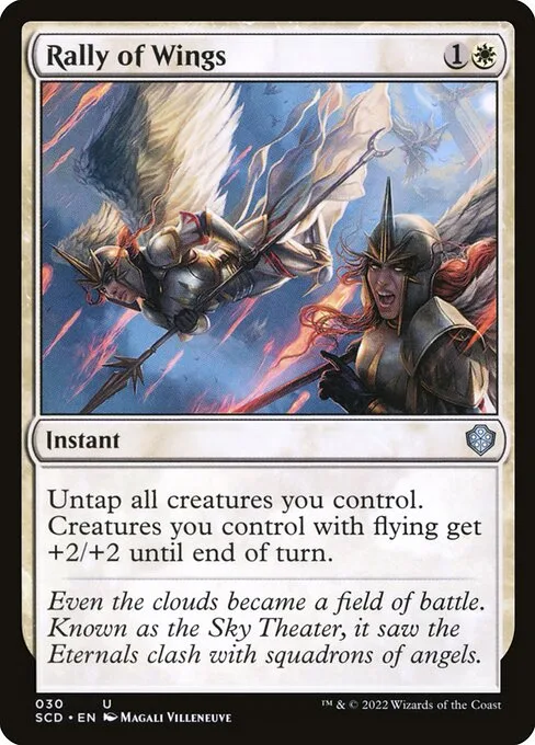 Rally of Wings · Starter Commander Decks 30/352
