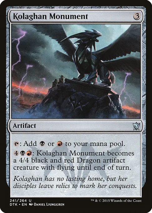 Kolaghan Monument · Dragons of Tarkir 241/264