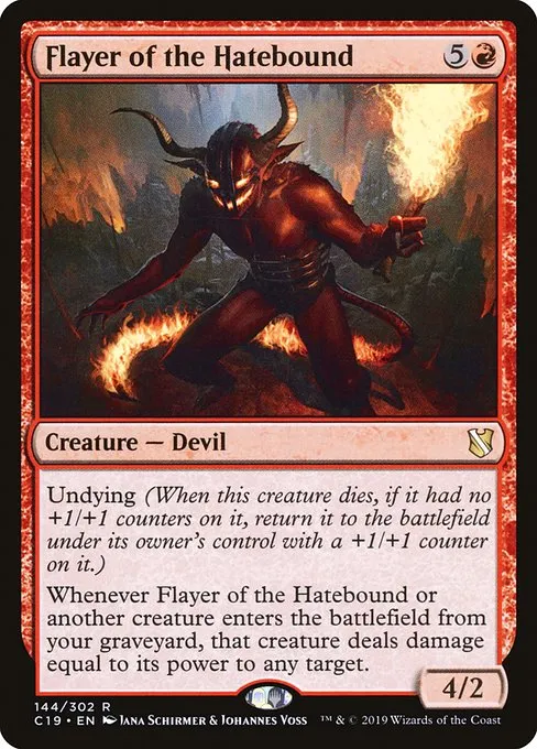 Flayer of the Hatebound · Commander 2019 144/302