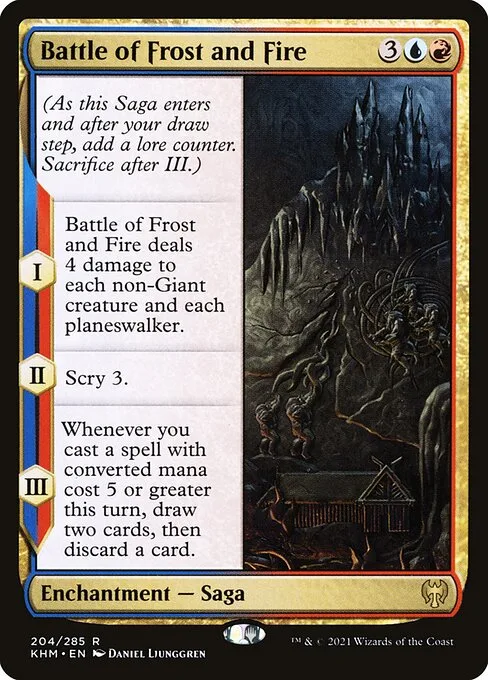 Battle of Frost and Fire · Kaldheim 204/425