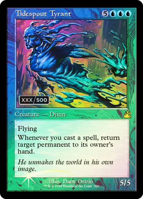 Tidespout Tyrant · Ravnica Remastered 320z/531