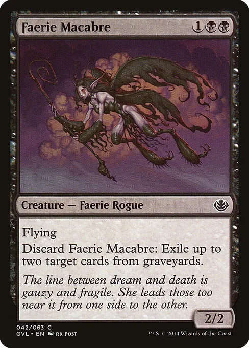 Faerie Macabre · Duel Decks Anthology: Garruk vs. Liliana 42/63
