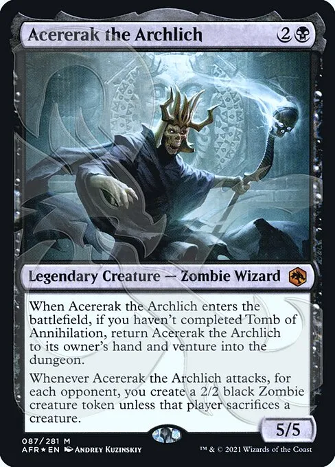 Acererak the Archlich · Adventures in the Forgotten Realms Promos 87a/241