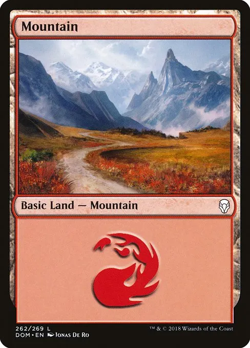 Mountain · Dominaria 262/280