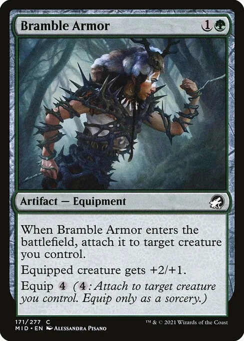 Bramble Armor · Innistrad: Midnight Hunt 171/399