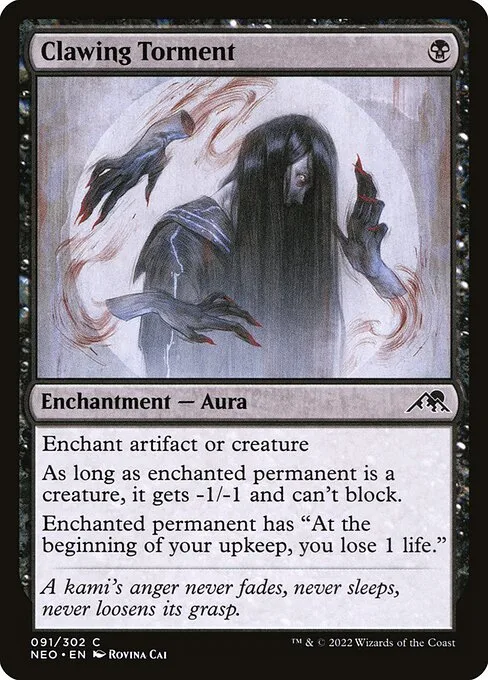 Clawing Torment · Kamigawa: Neon Dynasty 91/531