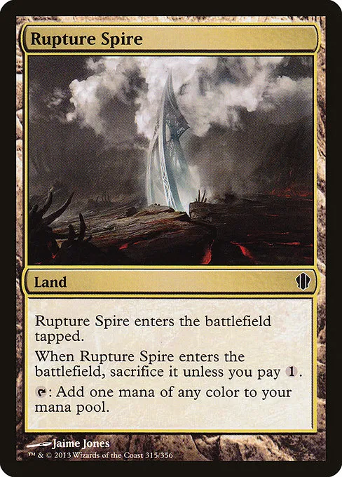 Rupture Spire · Commander 2013 315/356