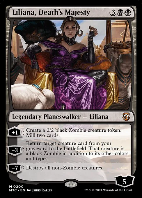 Liliana, Death's Majesty · Modern Horizons 3 Commander 200/398
