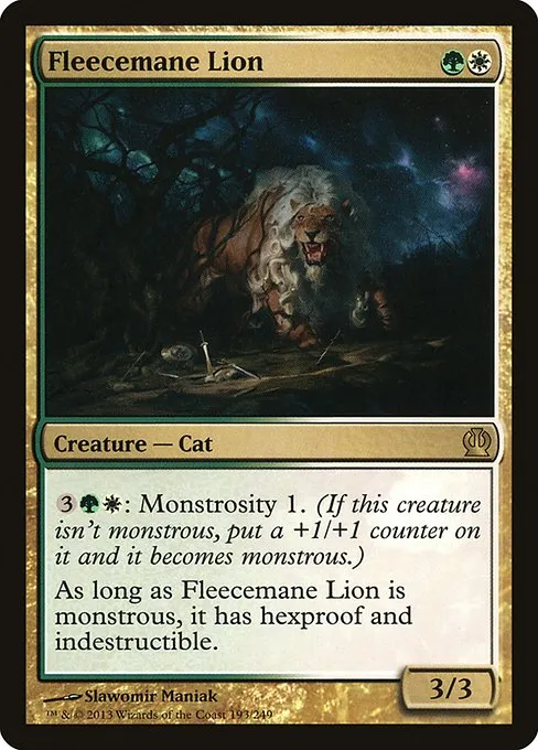 Fleecemane Lion · Theros 193/249