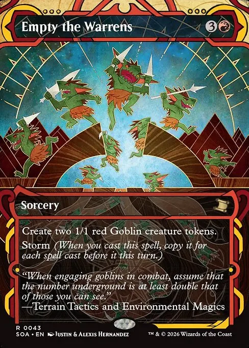 Empty the Warrens · Secrets of Strixhaven Mystical Archive 43/195