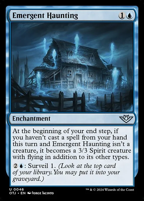 Emergent Haunting · Outlaws of Thunder Junction 46/374