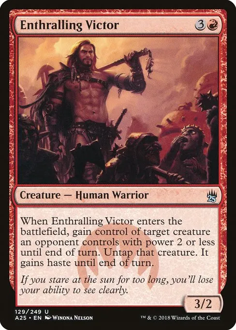 Enthralling Victor · Masters 25 129/249
