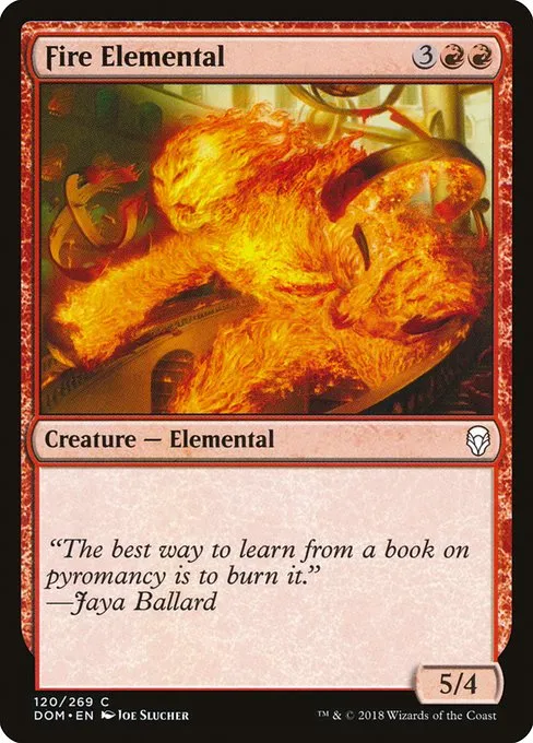 Fire Elemental · Dominaria 120/280