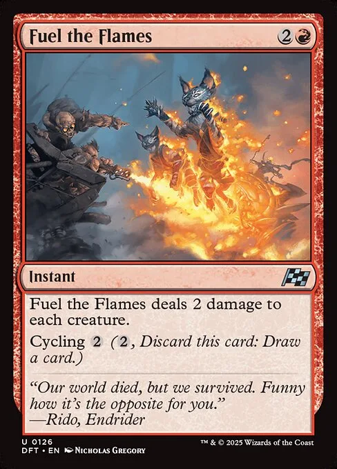 Fuel the Flames · Aetherdrift 126/553
