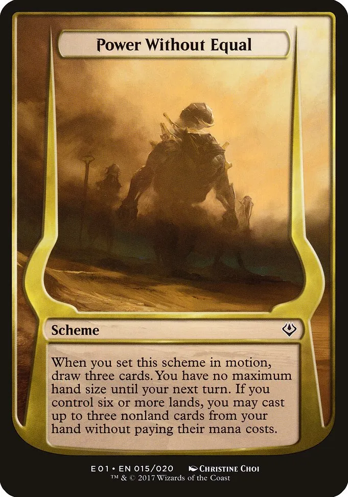 Power Without Equal · Archenemy: Nicol Bolas Schemes 15★/20