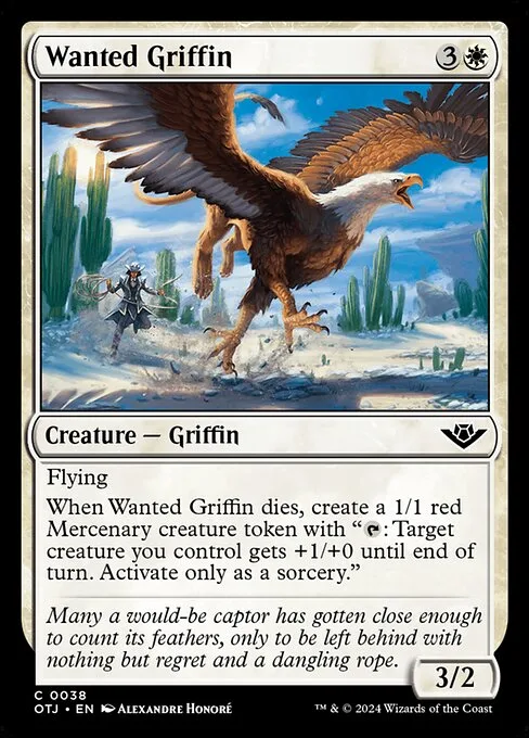 Wanted Griffin · Outlaws of Thunder Junction 38/374