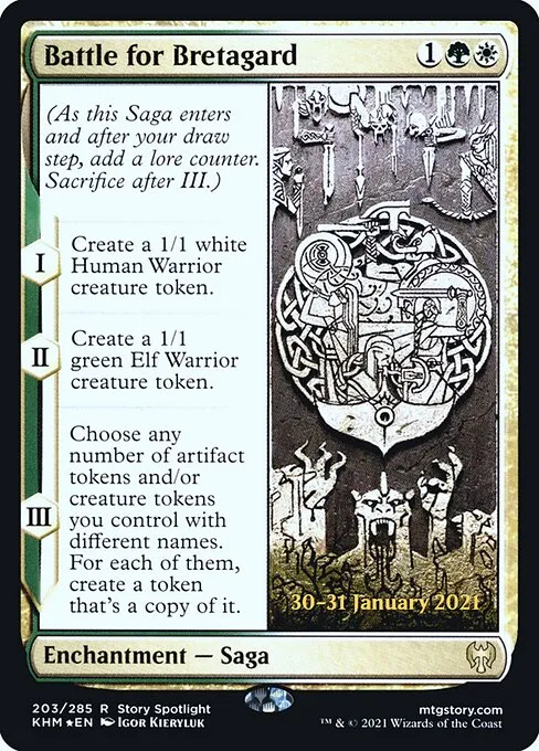 Battle for Bretagard · Kaldheim Promos 203s/158