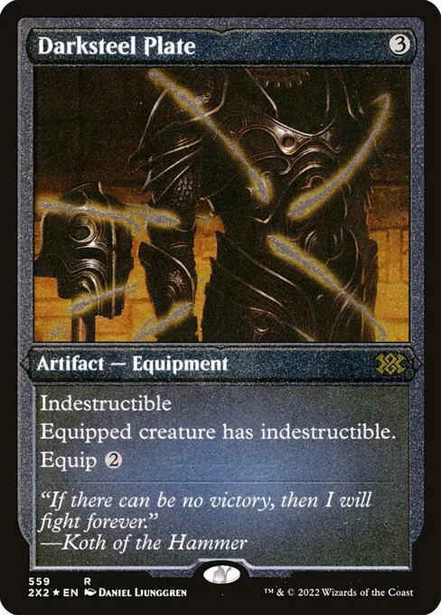 Darksteel Plate · Double Masters 2022 559/579