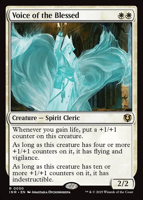 Voice of the Blessed · Innistrad Remastered 50/495