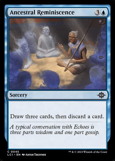 Ancestral Reminiscence · The Lost Caverns of Ixalan 45/416