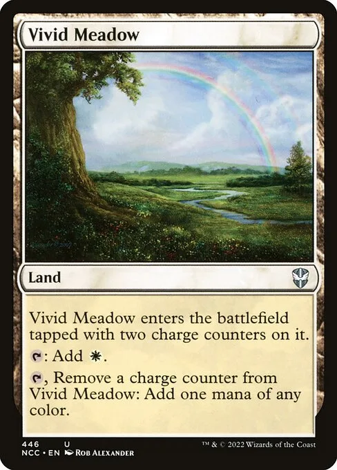 Vivid Meadow · New Capenna Commander 446/447