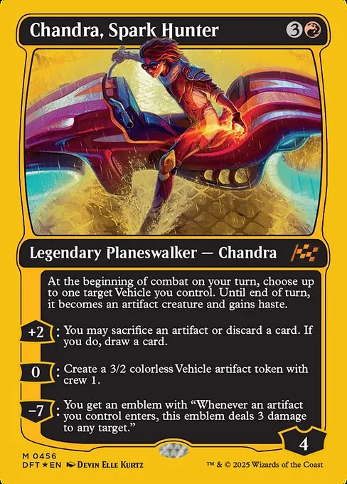 Chandra, Spark Hunter · Aetherdrift 456/553