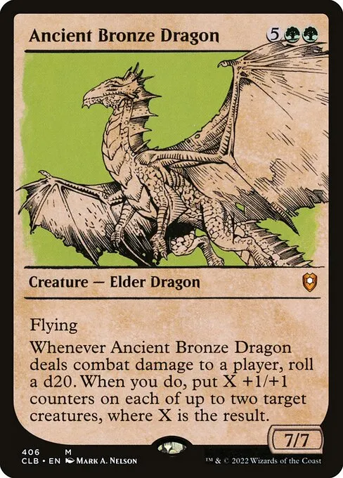Ancient Bronze Dragon · Commander Legends: Battle for Baldur's Gate 406/936