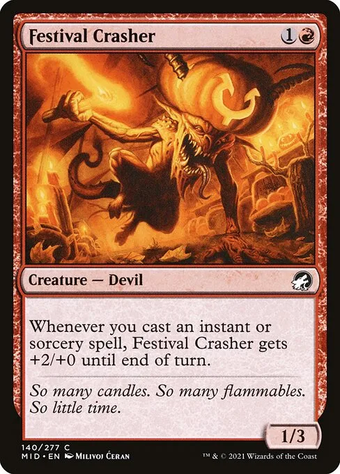 Festival Crasher · Innistrad: Midnight Hunt 140/399