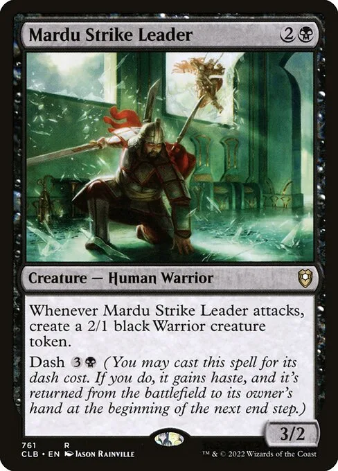 Mardu Strike Leader · Commander Legends: Battle for Baldur's Gate 761/936