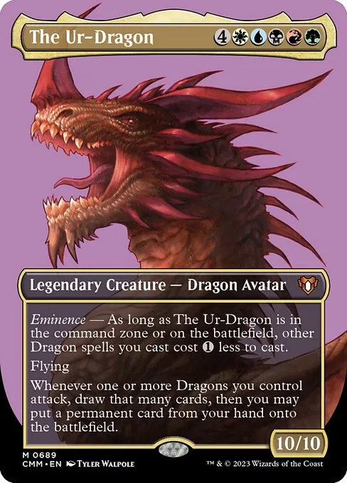 The Ur-Dragon · Commander Masters 689/1067