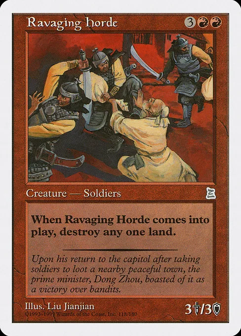 Ravaging Horde · Portal Three Kingdoms 118/180
