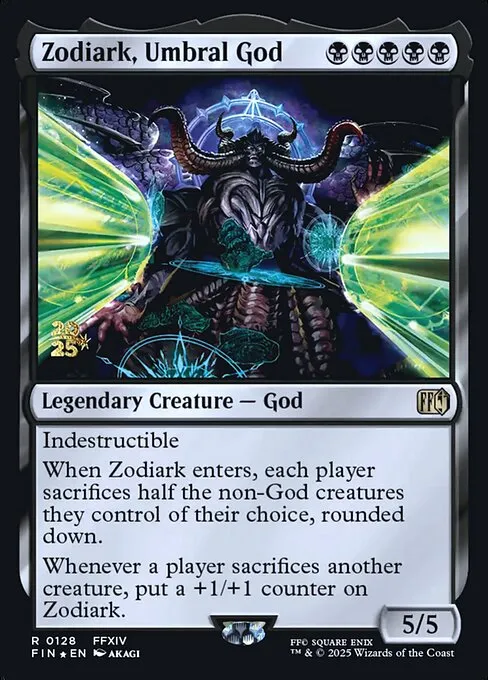 Zodiark, Umbral God · Final Fantasy Promos 128s/94