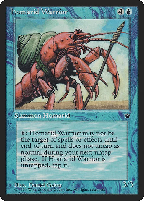 Homarid Warrior · Fallen Empires 22a/187