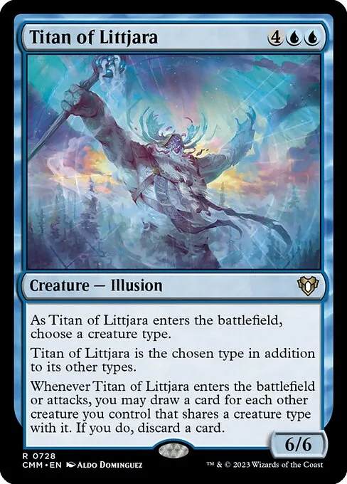 Titan of Littjara · Commander Masters 728/1067