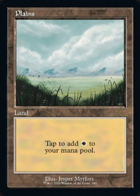 Plains · 30th Anniversary Edition 580/594