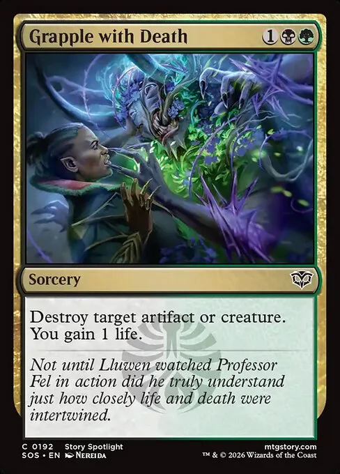 Grapple with Death · Secrets of Strixhaven 192/368