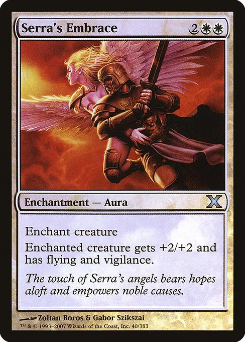 Serra's Embrace · Tenth Edition 40★/510