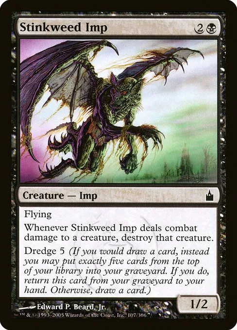 Stinkweed Imp · Ravnica: City of Guilds 107/306