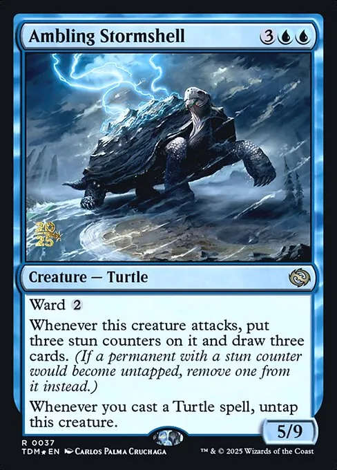 Ambling Stormshell · Tarkir: Dragonstorm Promos 37s/160