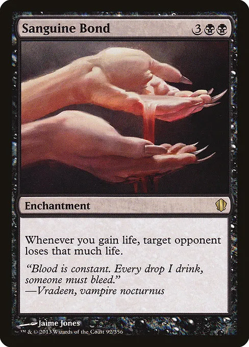 Sanguine Bond · Commander 2013 92/356